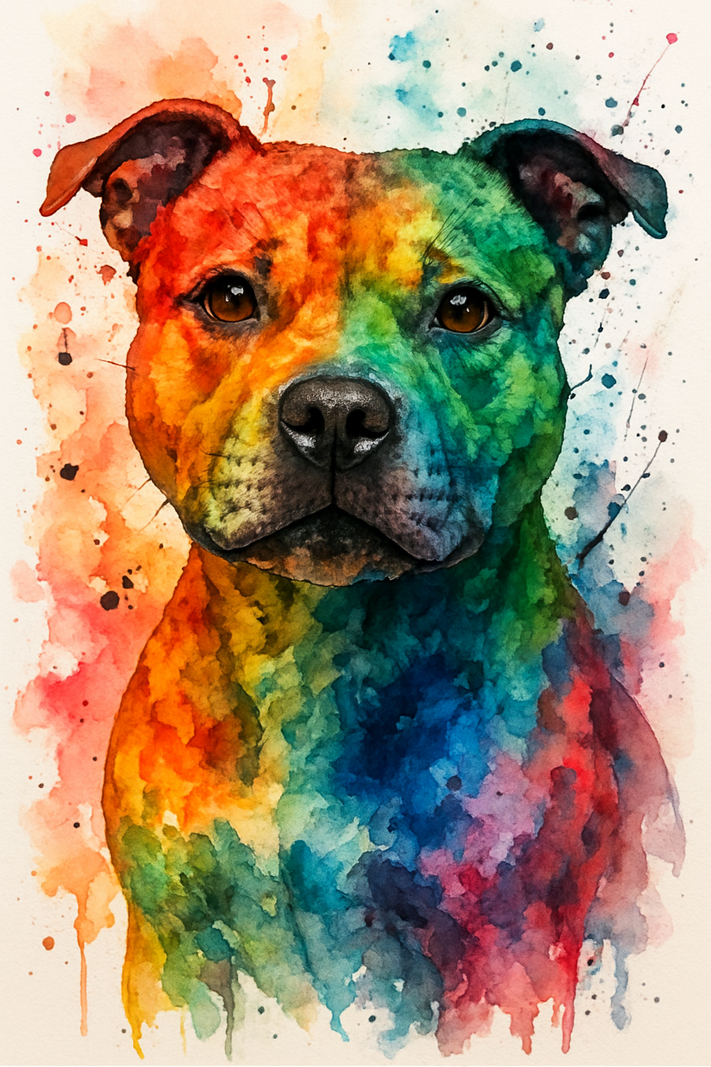 Custom pet portrait by The Family Portrait Company